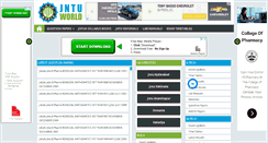 Desktop Screenshot of ajntuworld.in